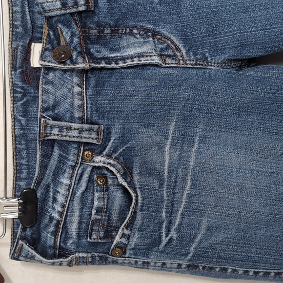 Silver Jean Co Twisted Bootcut Jeans Y2K Midrise Size 29/33 - Picture 2 of 6